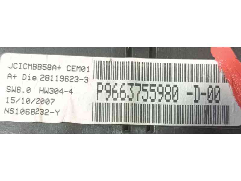 Recambio de cuadro instrumentos para citroën c4 picasso i monospace (ud_) 1.6 hdi referencia OEM IAM   