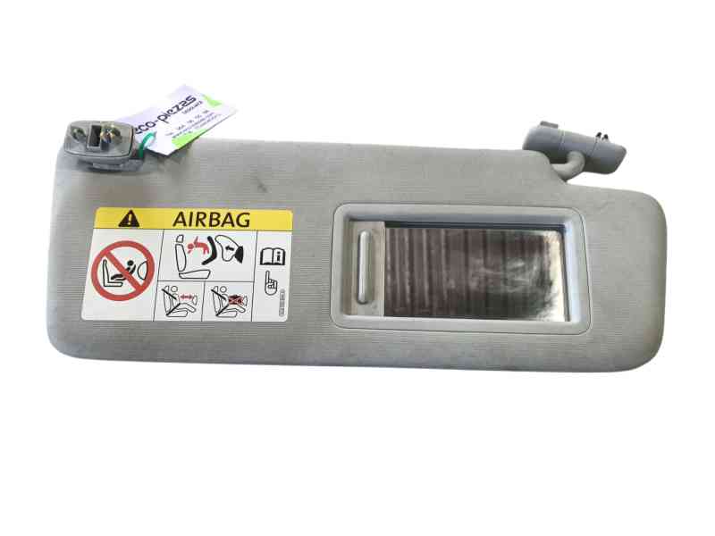Recambio de parasol derecho para skoda fabia iii (nj3) 1.2 tsi referencia OEM IAM 5G0857552CB2F4 5G0857552DB2F4 