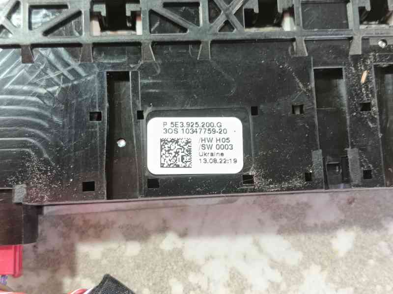 Recambio de mando calefaccion / aire acondicionado para skoda fabia iv (pj3) 1.5 tsi referencia OEM IAM   