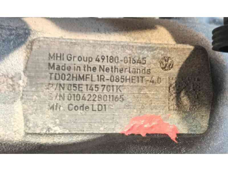 Recambio de turbocompresor para cupra formentor (km7, kmp) 1.5 tsi referencia OEM IAM 05E145701K  