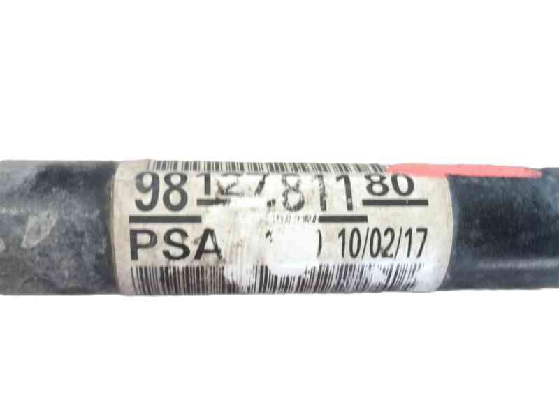 Recambio de transmision delantera izquierda para peugeot partner tepee 1.6 bluehdi 100 referencia OEM IAM 9812781180  