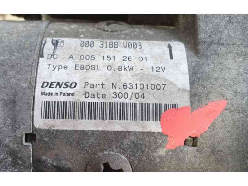 Recambio de motor arranque para smart city-coupe (450) 0.6 (s1cla1, 450.341) referencia OEM IAM 0003188V008000000  