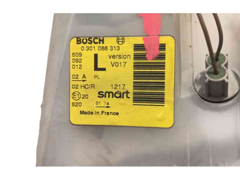 Recambio de faro izquierdo para smart city-coupe (450) 0.6 (s1cla1, 450.341) referencia OEM IAM 0001217V018000000  