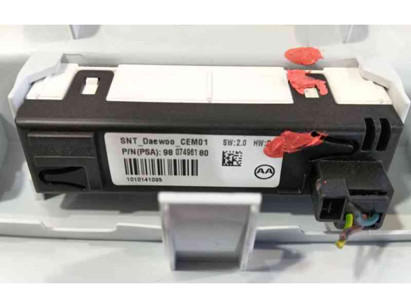 Recambio de luz interior delantera central para peugeot 308 sw ii (lc_, lj_, lr_, lx_, l4_) 1.2 thp 130 referencia OEM IAM 96887