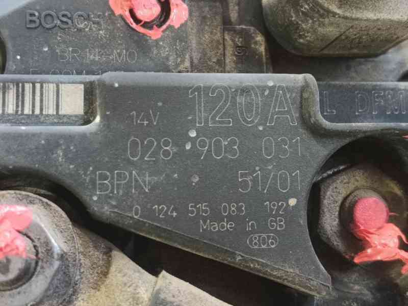 Recambio de alternador para volkswagen passat b5.5 (3b3) 1.9 tdi referencia OEM IAM 038903018QV / 038903018QX  