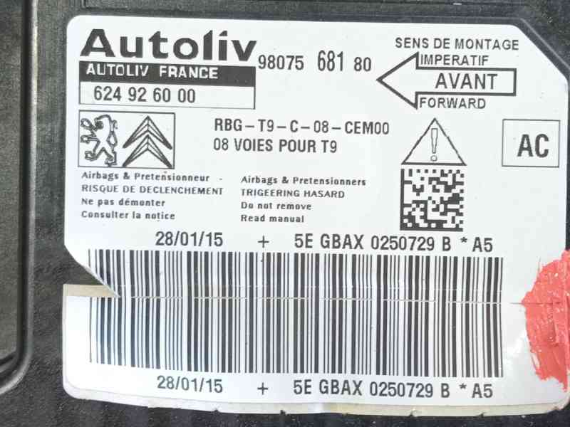 Recambio de centralita airbag para peugeot 308 sw ii (lc_, lj_, lr_, lx_, l4_) 1.2 thp 130 referencia OEM IAM   