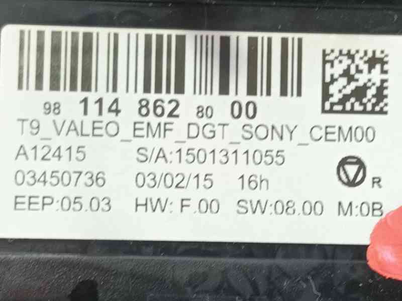 Recambio de pantalla multifuncion para peugeot 308 sw ii (lc_, lj_, lr_, lx_, l4_) 1.2 thp 130 referencia OEM IAM   