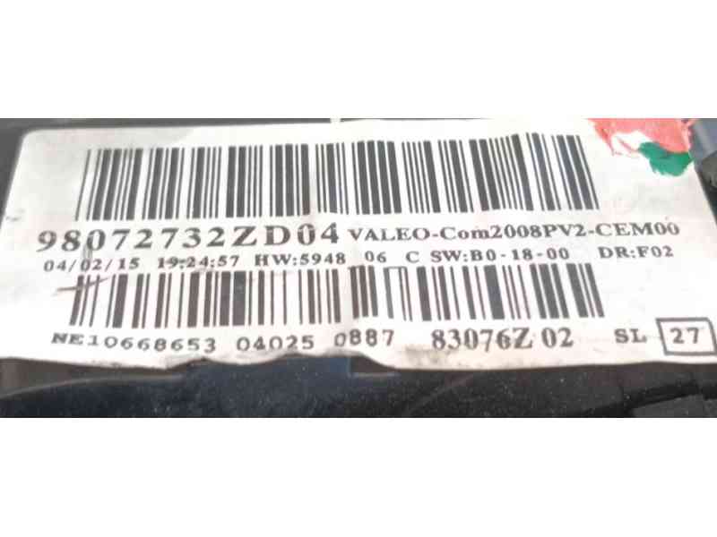 Recambio de mando multifuncion para peugeot 308 sw ii (lc_, lj_, lr_, lx_, l4_) 1.2 thp 130 referencia OEM IAM   