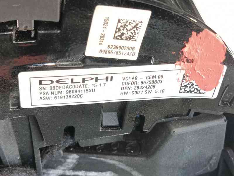 Recambio de volante para peugeot 308 sw ii (lc_, lj_, lr_, lx_, l4_) 1.2 thp 130 referencia OEM IAM   