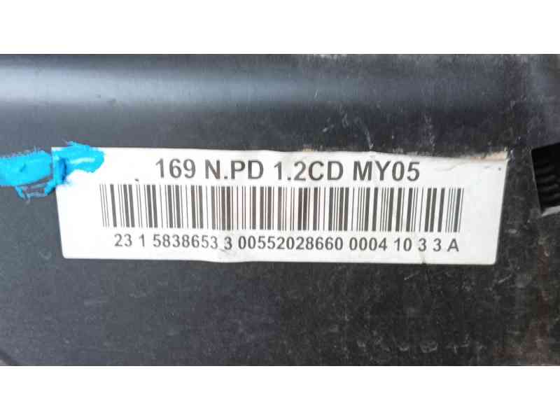 Recambio de motor completo para fiat panda / panda classic (169_) 1.2 natural power (169.axb1a) referencia OEM IAM 188A4000  000