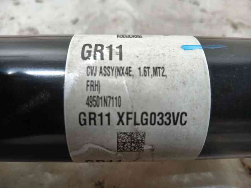Recambio de transmision delantera derecha para hyundai tucson (nx4e, nx4a) 1.6 t-gdi referencia OEM IAM 49501N7110 GR11XFLG033VC