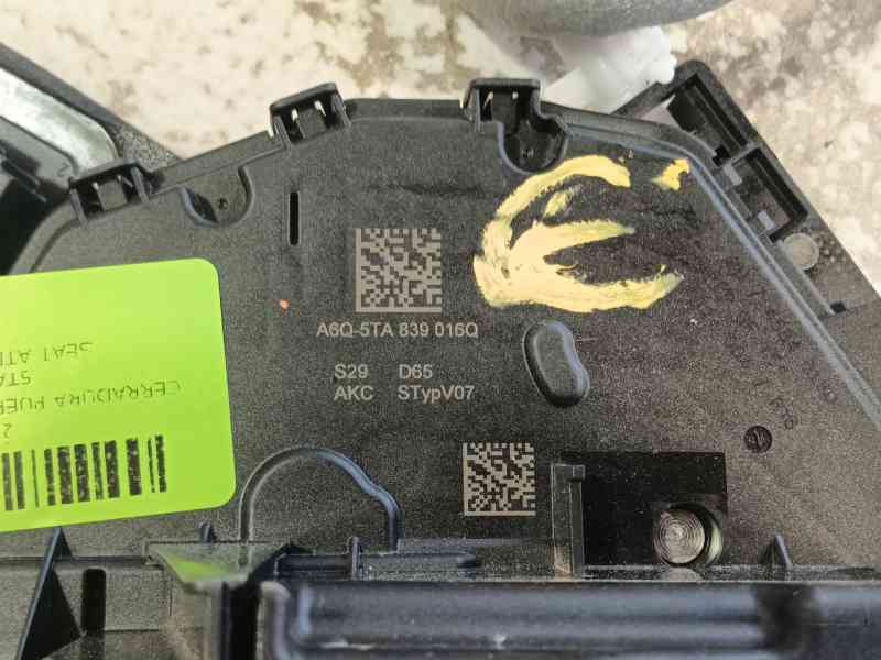 Recambio de cerradura puerta trasera derecha para seat ateca (kh7, khp) 1.0 tsi referencia OEM IAM 5TA839016Q  