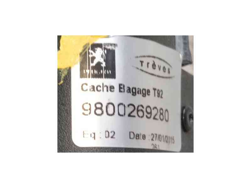 Recambio de bandeja trasera para peugeot 308 sw ii (lc_, lj_, lr_, lx_, l4_) 1.2 thp 130 referencia OEM IAM 98002692ZD  