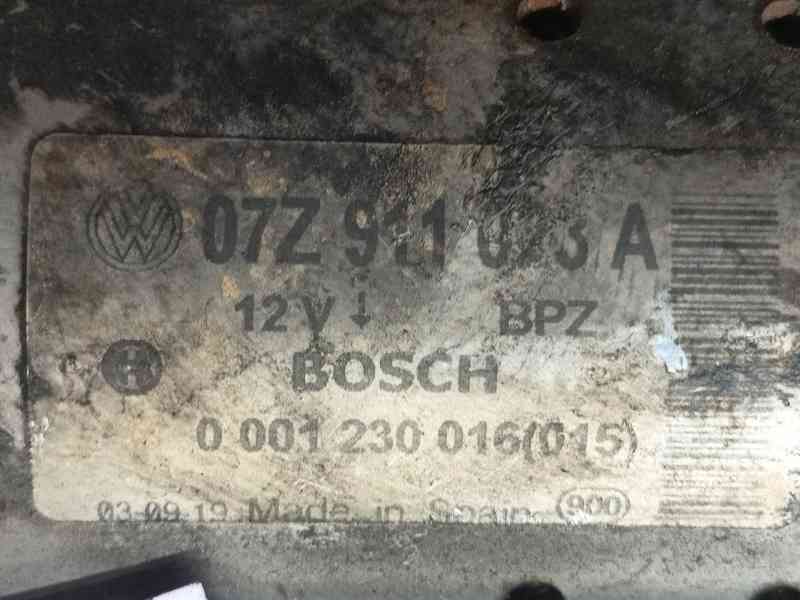 Recambio de motor arranque para volkswagen touareg (7la, 7l6, 7l7) 5.0 v10 tdi referencia OEM IAM 07Z911023B 0001230016 07Z91102