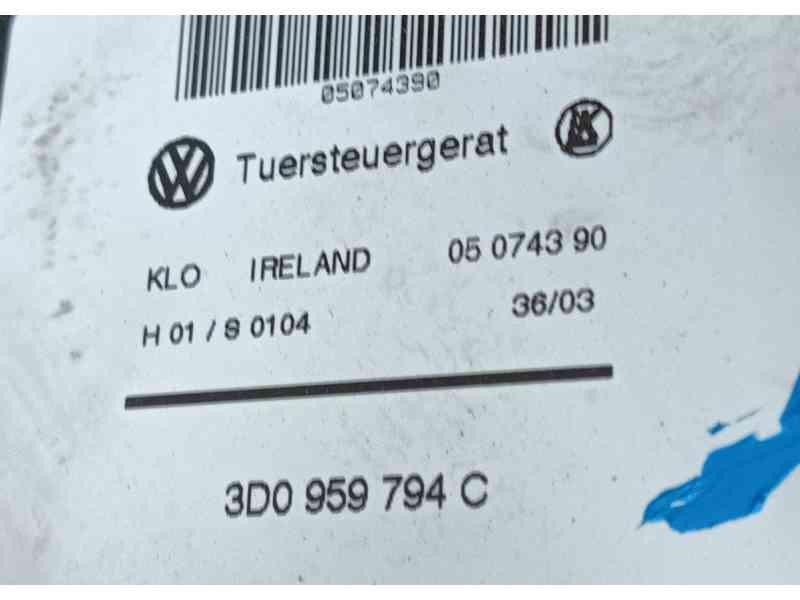 Recambio de elevalunas trasero derecho para volkswagen touareg (7la, 7l6, 7l7) 5.0 v10 tdi referencia OEM IAM 0 / 7L0839462D  