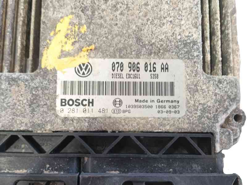 Recambio de centralita motor uce para volkswagen touareg (7la, 7l6, 7l7) 5.0 v10 tdi referencia OEM IAM   