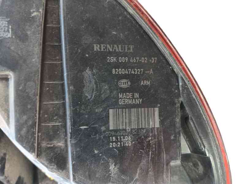 Recambio de piloto trasero derecho para renault grand scénic ii (jm0/1_) 1.9 dci (jm14) referencia OEM IAM 8200474327  