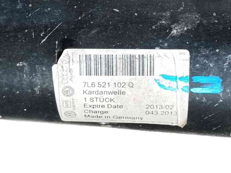 Recambio de transmision central para volkswagen touareg (7la, 7l6, 7l7) 5.0 v10 tdi referencia OEM IAM   