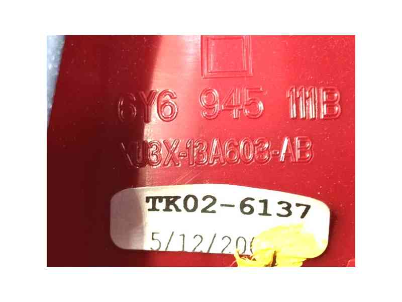 Recambio de piloto trasero izquierdo para skoda fabia i (6y2) 1.9 sdi referencia OEM IAM 6Y6945111B / VERDESPIECE  