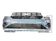 Recambio de paragolpes delantero para dacia sandero iii 1.0 tce 90 referencia OEM IAM   