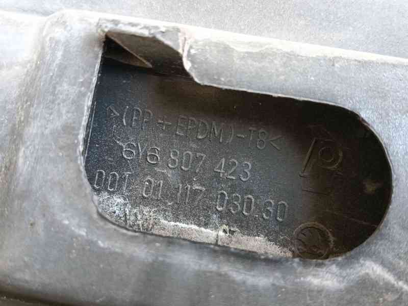 Recambio de paragolpes trasero para skoda fabia i (6y2) 1.9 sdi referencia OEM IAM 6Y6807421  