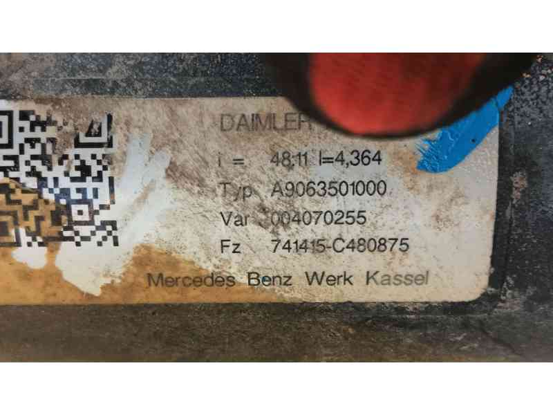 Recambio de puente trasero para mercedes-benz sprinter 3,5-t caja/chasis (b906) 310 cdi (906.131, 906.133, 906.135, 906.231, 906