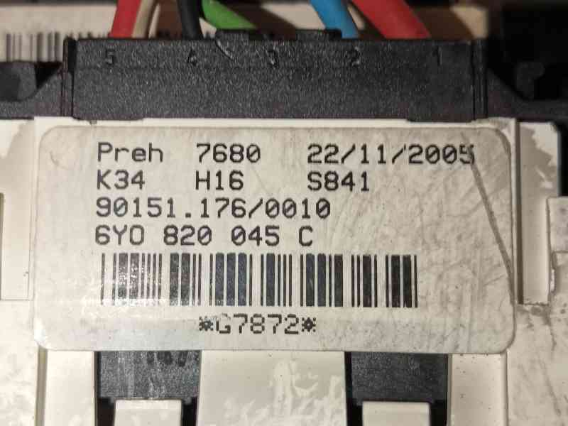 Recambio de mando calefaccion / aire acondicionado para skoda fabia i (6y2) 1.9 sdi referencia OEM IAM   