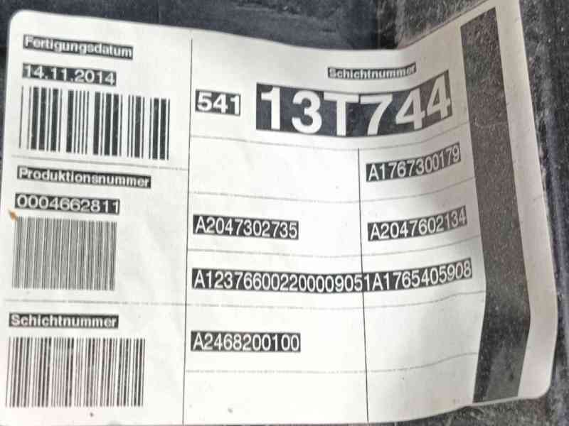 Recambio de puerta trasera izquierda para mercedes-benz clase a (w176) a 180 cdi / d (176.012) referencia OEM IAM   