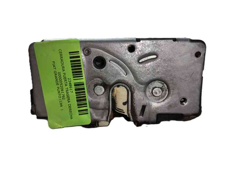 Recambio de cerradura puerta trasera derecha para fiat grande punto (199_) 1.3 d multijet referencia OEM IAM 0000052061792  