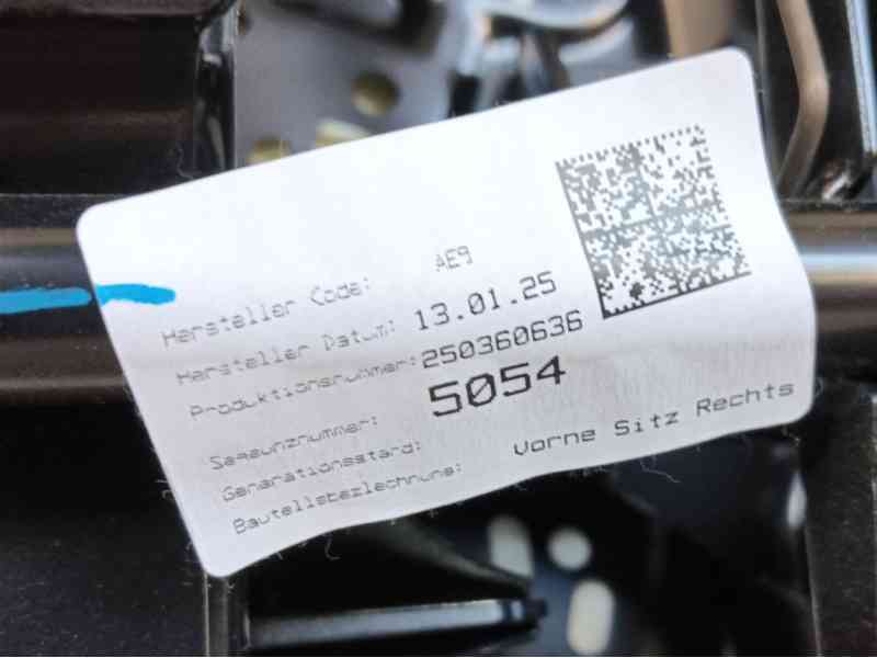 Recambio de asiento delantero derecho para seat ateca (kh7, khp) 1.0 tsi referencia OEM IAM   