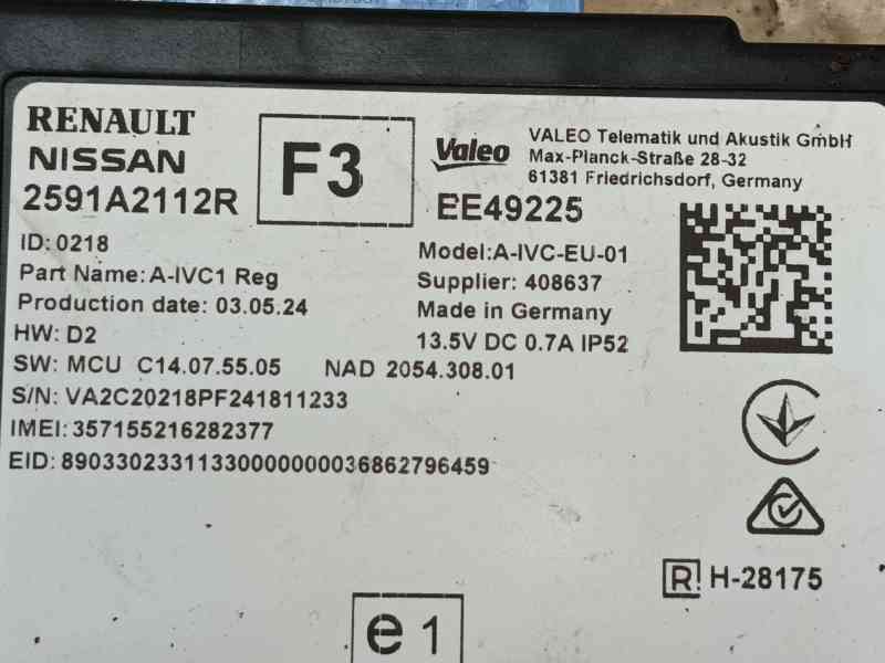 Recambio de modulo electronico para dacia sandero iii 1.0 tce 90 referencia OEM IAM   