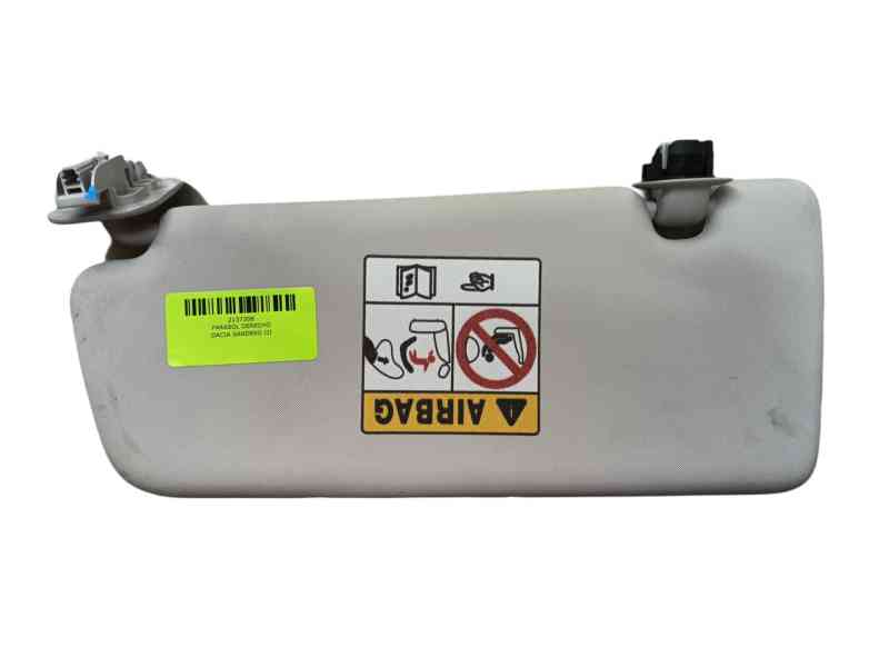 Recambio de parasol derecho para dacia sandero iii 1.0 tce 90 referencia OEM IAM   