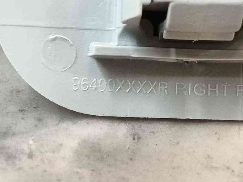 Recambio de parasol derecho para dacia sandero iii 1.0 tce 90 referencia OEM IAM  96400XXXXR 