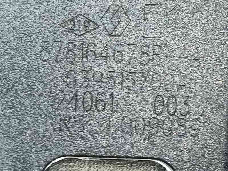 Recambio de enganche cinturon trasero derecho para dacia sandero iii 1.0 tce 90 referencia OEM IAM   