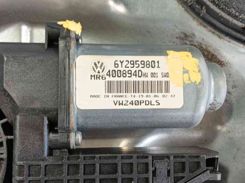 Recambio de elevalunas delantero derecho para volkswagen polo iv (9n_, 9a_) 1.4 16v referencia OEM IAM 6Q3837462F  