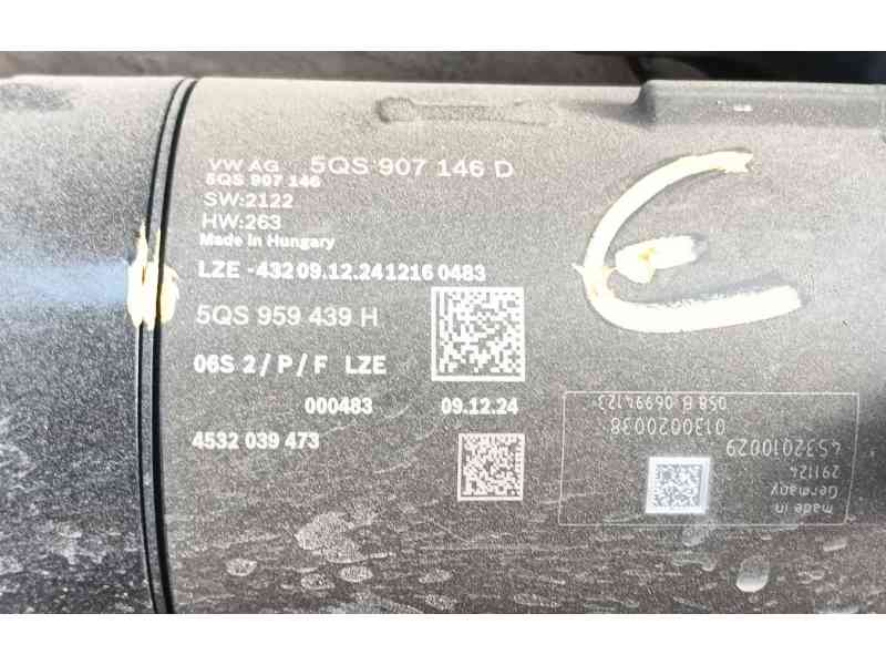 Recambio de cremallera direccion para seat ateca (kh7, khp) 1.0 tsi referencia OEM IAM VERE7300 / 5Q1423062N  