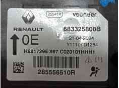 Recambio de centralita airbag para dacia sandero iii 1.0 tce 90 referencia OEM IAM 285556510R 683325800B Y111GND1284 2