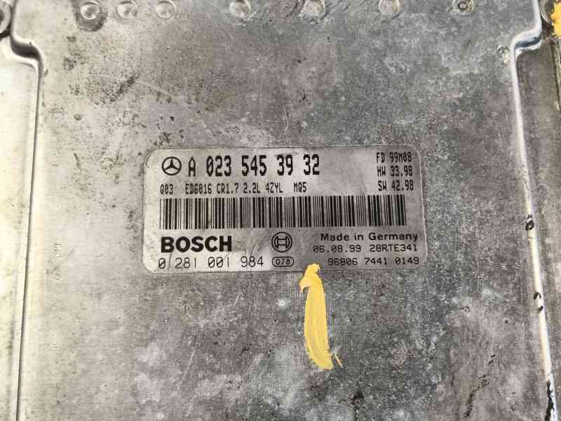 Recambio de centralita motor uce para mercedes-benz vito autobús (w638) 114 2.3 (638.134, 638.194) referencia OEM IAM   