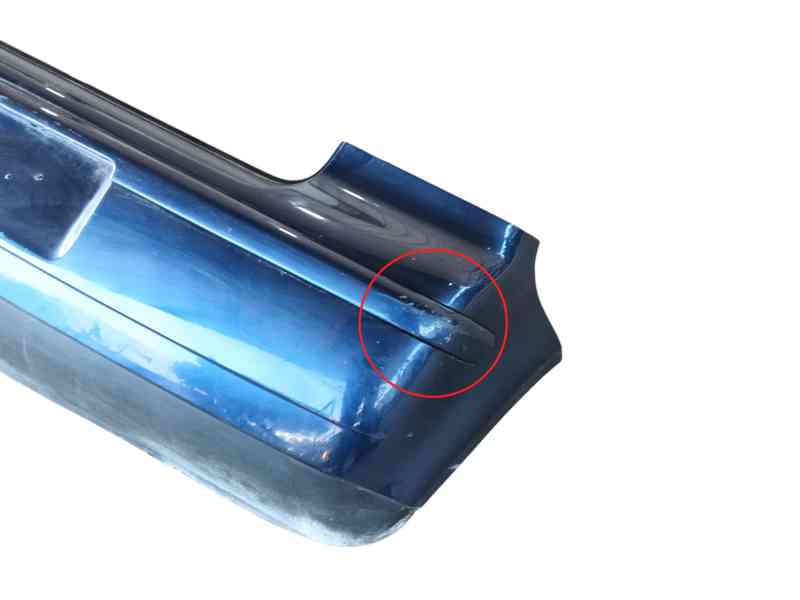 Recambio de paragolpes trasero para volkswagen polo iv (9n_, 9a_) 1.4 16v referencia OEM IAM 6Q6807417GRU 606807421 6Q6807521