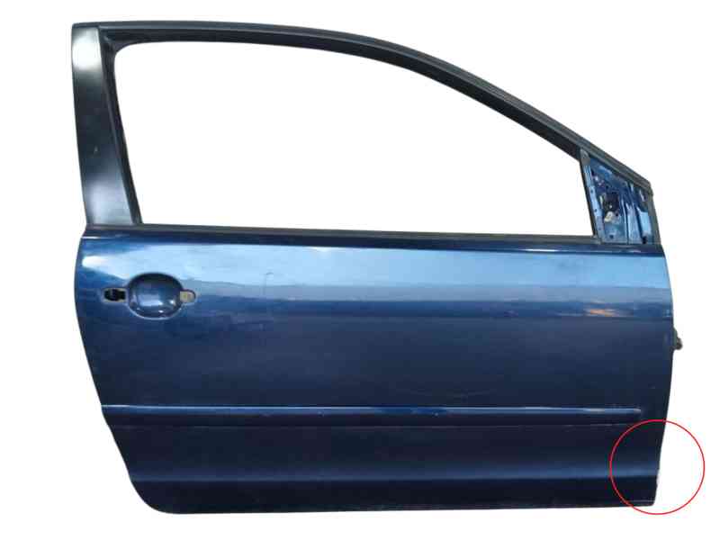 Recambio de puerta delantera derecha para volkswagen polo iv (9n_, 9a_) 1.4 16v referencia OEM IAM 6Q3831056K  
