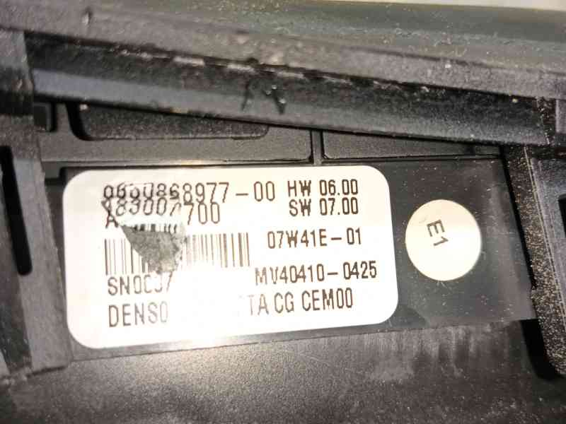 Recambio de mando calefaccion / aire acondicionado para citroën c4 picasso i monospace (ud_) 1.6 hdi referencia OEM IAM  9650868