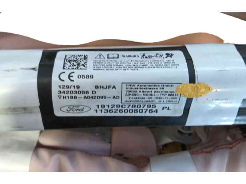 Recambio de airbag cortina delantero izquierdo para ford fiesta vii (hj, hf) 1.5 tdci referencia OEM IAM   