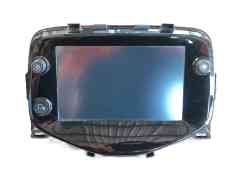 Recambio de pantalla multifuncion para peugeot 108 1.0 vti 72 referencia OEM IAM   