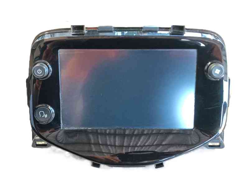 Recambio de pantalla multifuncion para peugeot 108 1.0 vti 72 referencia OEM IAM   