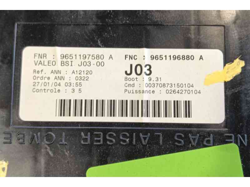Recambio de bsi para peugeot 307 sw (3h) 2.0 hdi 110 referencia OEM IAM   