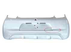 Recambio de paragolpes trasero para peugeot 108 1.0 vti 72 referencia OEM IAM 1612229580  