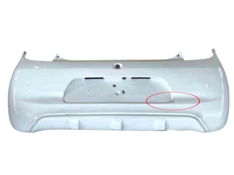 Recambio de paragolpes trasero para peugeot 108 1.0 vti 72 referencia OEM IAM 1612229580  