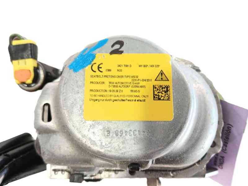 Recambio de cinturon seguridad trasero izquierdo para ford fiesta vii (hj, hf) 1.5 tdci referencia OEM IAM 2271986  