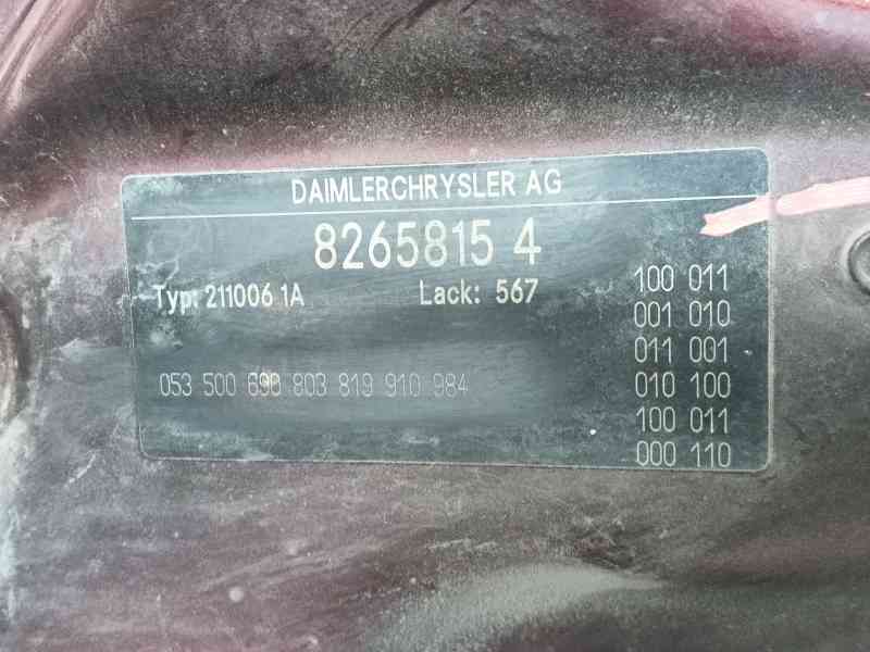 Recambio de capot delantero para mercedes-benz clase e (w211) e 220 cdi (211.006) referencia OEM IAM 211880045728  
