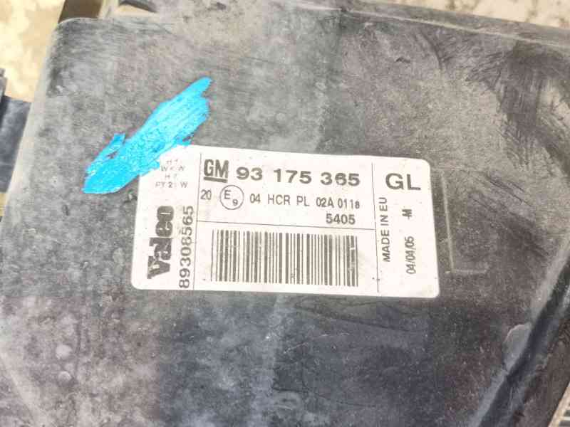 Recambio de faro derecho para opel meriva a monospace (x03) 1.7 cdti (e75) referencia OEM IAM 93175365  